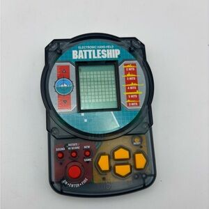 Vintage Electronic Handheld Battleship Game Milton Bradley 1995 Retro Travel